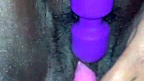 creamy ebony wife cums hard