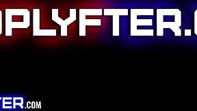 Candy thief Luna Legend caught by Jovan Jordan in Shoplyfter.