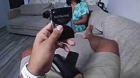 bought by mistake, stepmom leyne rodriguez learns her new toy... oops!