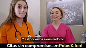 Horny Stepsister Nurses My Cock in Spanish Sub Scene!