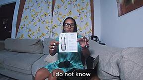 bought by mistake, stepmom leyne rodriguez learns her new toy... oops!