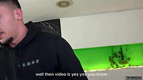 Tricked into Creampie Fuck in Living Room with Friends