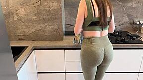 Two Blonde Teen Lesbians Fuck with Strapon in Intense Sex Scene