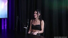 Debora Andrade's compilations on Hot Cast part 2, featuring her in sheer red lingerie with bisexual fun.