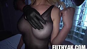 Rub Down That Milf Kit Mercer! Feel Her Big Tits And Ass In This Hardcore Reality Fuck!