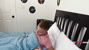 Milf teacher fucks naive young student in cowgirl riding