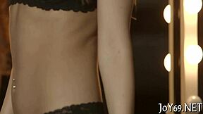 Why Does This Solo Gal Rub Her Naked Pie So Thoroughly With a Dildo?