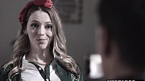 petite blonde teen 18+ drilled by mature teacher