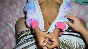 Yo, this Latina student’s tight ass gets bent over for forbidden anal!