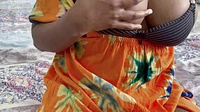 Desi Indian bhabhi enjoys rough fuck with husband, moaning loudly