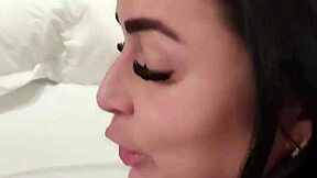 kaity tries her first anal experience