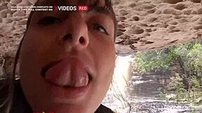 Outdoor SEX In Bahia Waterfall With AlemaoHub!
