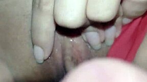 Horny stepdaughter with wet pussy gets easy homemade fuck and cumshot, avoiding pregnancy