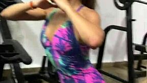 While Training, I Fuck Her Hard and Cum in Mouth