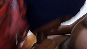 Yea, mind-blowing ski mask ebony cumslut action