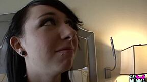 Wow, milf licks her young 18+ stepdaughter's hot pussy!