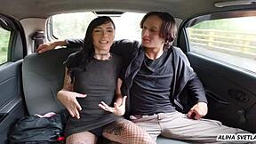 my first car porn scene banging hard with a huge dick.