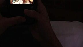 Blonde petite 18+ thot drooling red lipstick over a huge dick