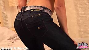 My Panties Peek Out Of Tight Jeans