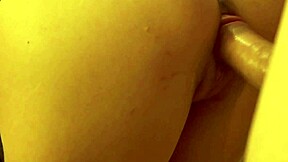 Stepsister with big tits sits on face, then cock for quick cum