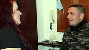 slowly entering her ass with a big cumshot