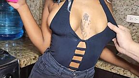 Latina Step-Sister 18 Shows Off Homemade Anal Secrets