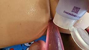 Teen 18+ rides cowgirl style in homemade quickie, begging for harder ass fuck