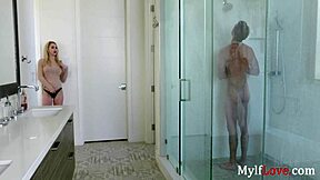 Blonde milf Alix Lynx steals boyfriend