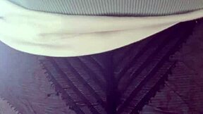 Elza Kom shows off nylon tights in fetish play with stunning style.