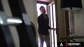 Hot Brunette Lana Roy Double Penetrated in Wild Fuck