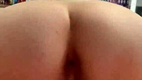 i bended over for doggystle, boyfriend creampied my big ass in POV, close up homemade sex with Amelie Dubon