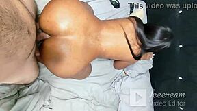 i spanked my father in law's ebony ass roughly, gaping it tight with shoes