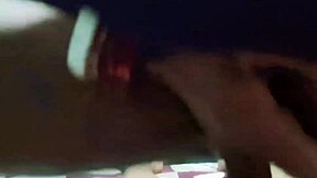 stepson suddenly touches his busty stepmom's tits and pussy on the bus