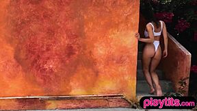 slender belgian milf strips to show off her petite 18+ hairy body.