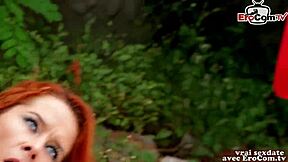 French Amateur Outdoor Foursome Orgy With Young Guys