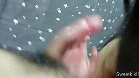 My sexy girlfriend's blowjob skills in costume drive me insane with lust