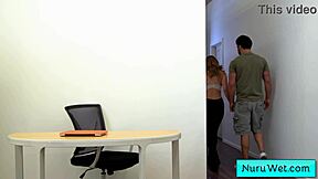 Busty Redhead Teen Masseuse Preps Seth Gamble for Wet Nuru Massage Session! 💦