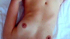 Cute MILF Enjoys Hotel POV Fuck with Wet Pussy, Blowjob, and Cum on Big Ass