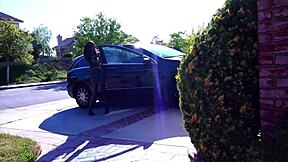 Petite black cutie gets wild in interracial sex scene