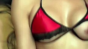 Hey, check out this 18yo latina slut fucking backstage in lingerie! 😏