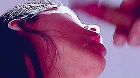 The Young Dude Licks And Pleases The Blonde's Tiny Shaved Pussy From His Pov