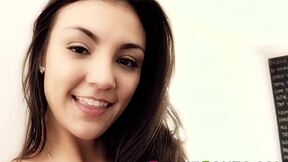 Teenie tomi taylors enjoys a lovemaking session that ends in a facial