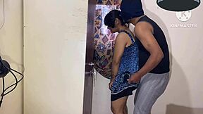 Latina Bride Gets Milked Before Going Out