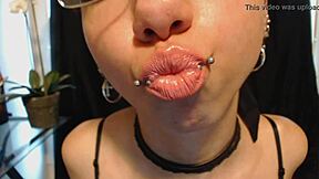 Applying Nude Lipstick and Drooling Wildly Over It