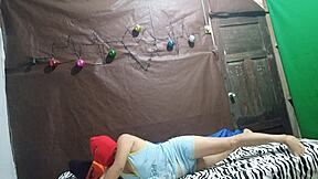 Ghost Fucks Couple On Stigmatized Bed Haunted By Alien Beings In Exclusive Homemade Fantasy!