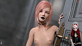 18 year old latina gets her feet worshipped with cream on webcam.