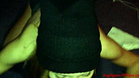 Petite slut worships ass, I fuck her face and cum from masturbation