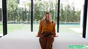 Surfer girl royce swells performs deepthroat and fucking in pov scene