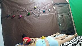 Ghost Fucks Couple On Stigmatized Bed Haunted By Alien Beings In Exclusive Homemade Fantasy!