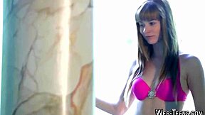 Petite Hottie Masturbates Solo